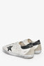 Golden Goose White Leather Distressed Accents Sneakers Size 43 Mens