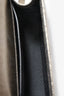 Saint Laurent Gunmetal Tri-Quilted Leather Envelope Chain Shoulder Bag