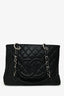 Pre-Loved Chanel™ 2009/10 Black Caviar Grand Shopping Tote SHW
