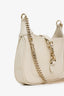 Gucci Ivory Patent Leather Mini Jackie Notte Chain Bag