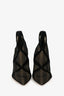Aquazzura Black Mesh Booties Size 35