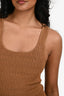 Veronica Beard Brown Knit Sleeveless Top Size XS