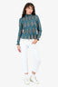 R13 White Crop Jeans Size 28