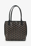 Goyard Black Goyardine Anjou Mini with Pouch
