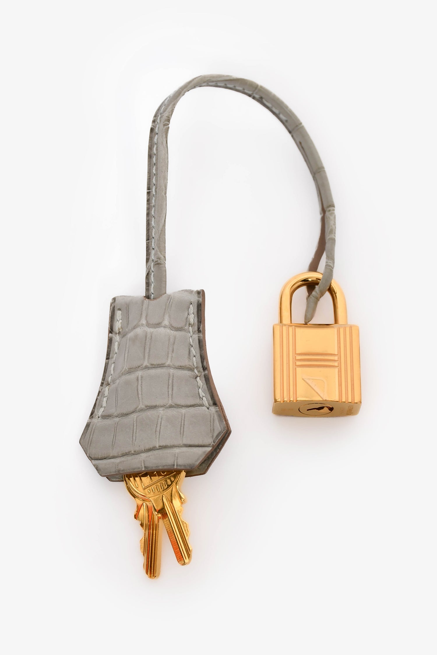 Hermès 2023 Pearl Grey Clemence/Alligator Birkin 25 – Mine & Yours