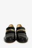 Pre-Loved Chanel™ 2022 Black Patent Leather 'Chanel' Loafers Size 38