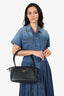 Prada Black Soft Grain Calfskin Medium Darling Top Handle Bag