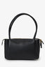 Prada Black Soft Grain Calfskin Medium Darling Top Handle Bag
