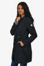 Moncler Navy Nylon 'Anthemis' Rain Jacket Size 1