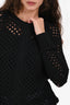 Isabel Marant Black Alpaca/Wool Sweater Size 0