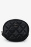 Pre-Loved Chanel™ 2017/18 Black CC Interlocking Logo Caviar Coin Purse