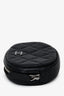 Pre-Loved Chanel™ 2017/18 Black CC Interlocking Logo Caviar Coin Purse