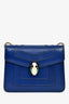 Bvlgari Blue Leather Serpenti Forever Small Crossbody Bag