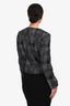 Pre-Loved Chanel™ 2022 Autumn Black Tweed Evening Jacket Size 40