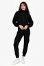 Louis Vuitton Black Monogram Jogging Jacket + Jogging Pants Set Size 36