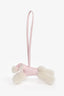 Hermès Pink Darling Lambskin Shearling Leather 'Budy' Bag Charm
