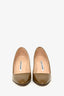 Manolo Blahnik Brown Patent Leather Heels Size 35