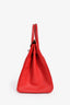 Hermès 2013 Rouge Epsom Leather Birkin 35