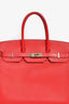 Hermès 2013 Rouge Epsom Leather Birkin 35