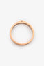 Chaumet 18K Rose Gold Liens Evidence Diamond Wedding Band Size 5.5