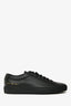 Common Project Black Leather 'Original Achilles' Low Top Sneakers Size 35