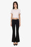 Frame Black 'Le Pixie High Flare' Jeans Size 23