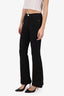 Frame Black 'Le Pixie High Flare' Jeans Size 23
