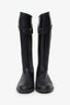 Burberry Black Rubber Rain Boots Size 38