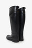 Burberry Black Rubber Rain Boots Size 38