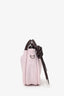 Ganni Lilac/Maroon Canvas/Leather Bag
