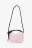 Ganni Lilac/Maroon Canvas/Leather Bag