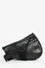 Christian Dior 2020 Black Oblique Leather Saddle Bag (Mens)