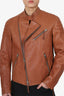 Tom Ford Brown Leather Jacket Size 50 Mens