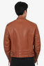 Tom Ford Brown Leather Jacket Size 50 Mens