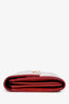 Louis Vuitton Red Monogram Vernis Sarah Wallet