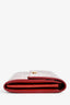 Louis Vuitton Red Monogram Vernis Sarah Wallet