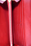Louis Vuitton Red Monogram Vernis Sarah Wallet