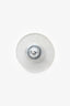 Pre-Loved Chanel™ 2018 Silver Tone Metal CC Crystal Ear Pendants