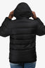 Gucci Black Nylon Supreme GG Web Detail Puffer Jacket Size 50