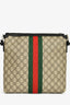 Gucci Brown/Black Canvas/Leather GG Supreme Messenger Bag