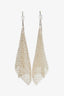 Tiffany & Co. Sterling Silver Elsa Peretti Small Mesh Scarf Earrings