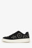 Alaia Black Suede Studded Low Top Sneakers Size 37