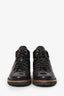 Kiton Brown Leather/Shearling Lace Up Boots Size 8 Mens