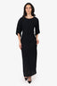 Tiger of Sweden Black Long Dress Size 36