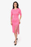 Alice & Olivia Pink Long Dress Size 0