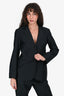 Jil Sander Black Suit Size 40