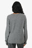 Equipment Grey Cashmere Round Neck Sweater Size M