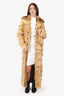 Gabriel Pisani Mink Long Fur Coat With Bag Estimated Size S