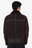 Louis Vuitton Shearling Sheepskin B3 Mouton Jacket Size 54 Mens