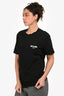 Moschino Couture Black/White Logo T-Shirt Size 36